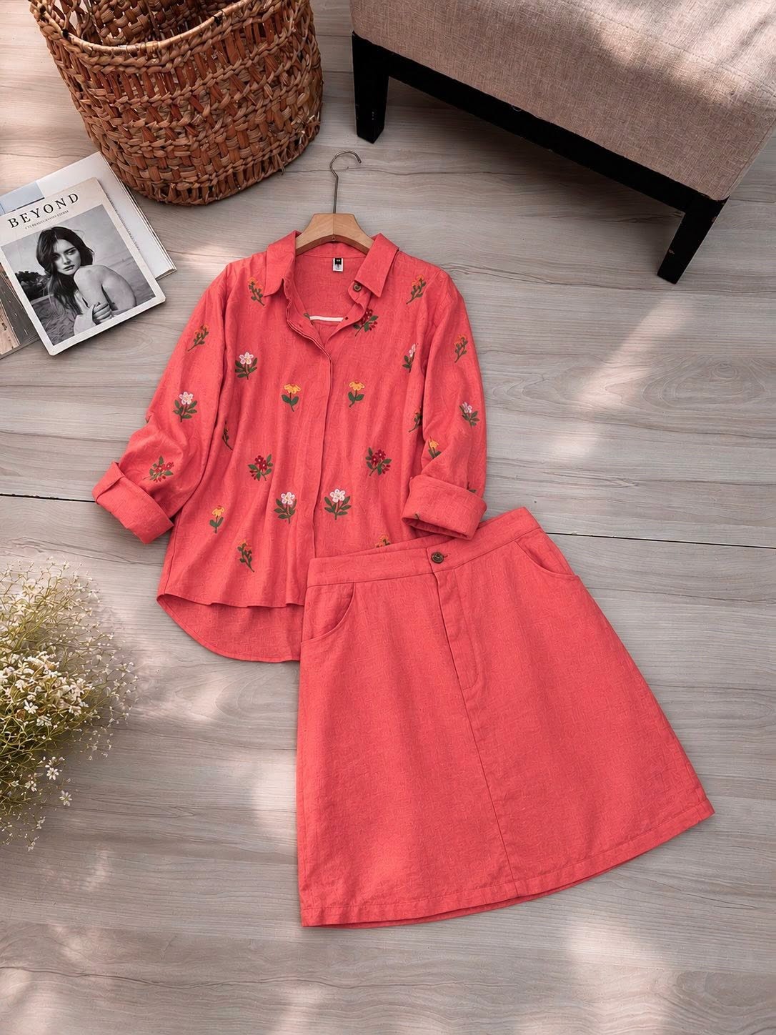 Bộ linen bột chân váy áo thêu hoa_thumbnail_3