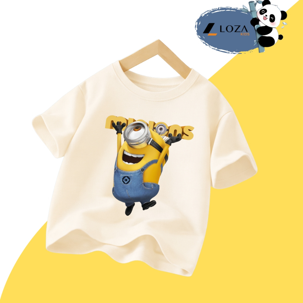 Áo thun bé trai BST MINION Hot trend - Loza Kids AT007_thumbnail_4