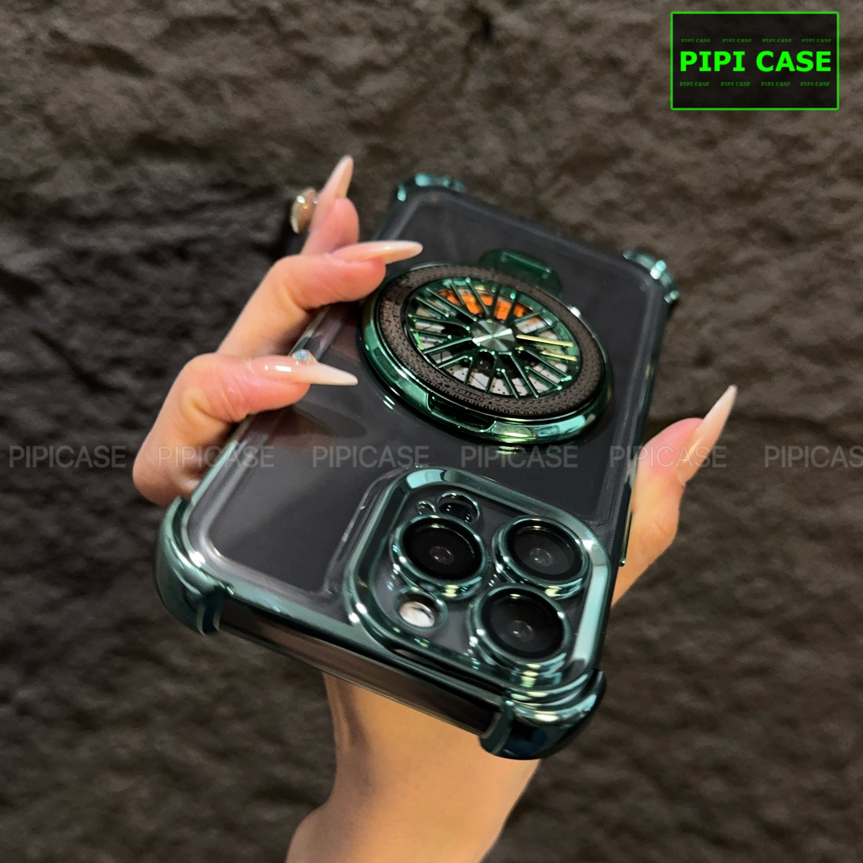 Ốp Lưng iPhone 16 Pro - AB - Xanh Lá_thumbnail_1