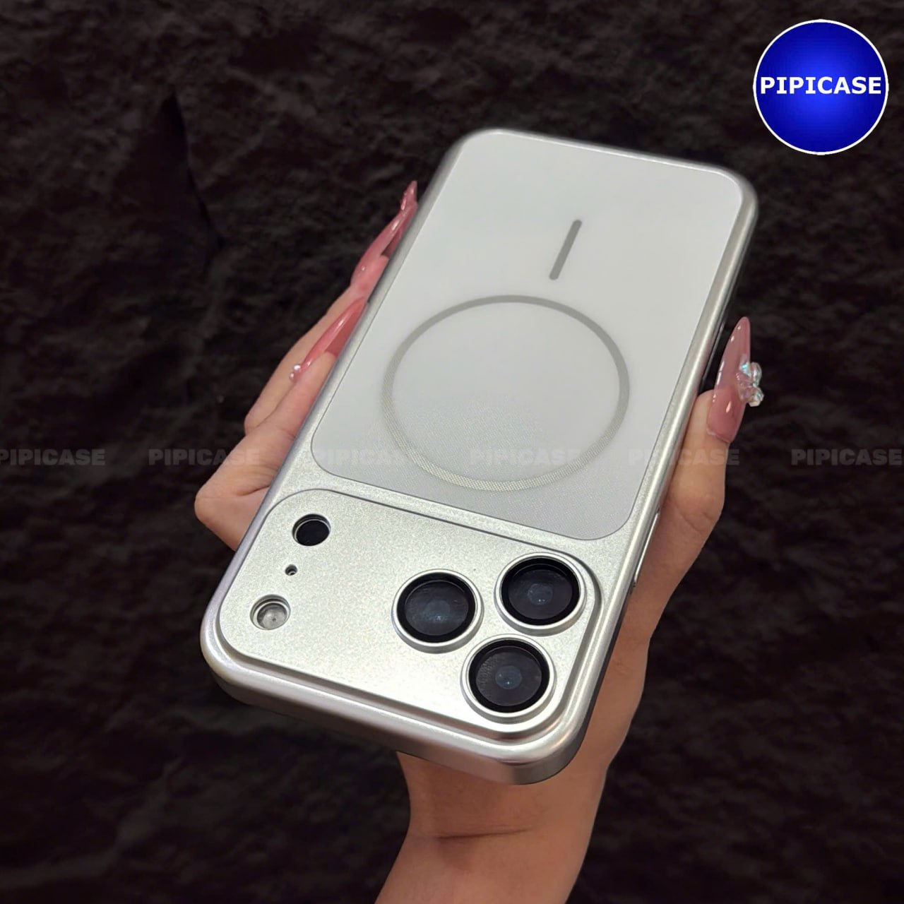 Ốp Lưng iPhone 18 Pro Max - Kan - Bạc_thumbnail_2