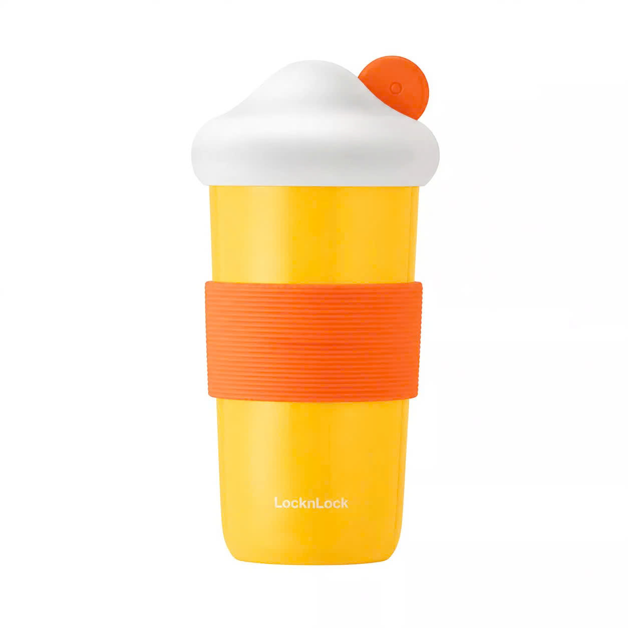 LY SỨ KÈM ỐNG HÚT SILICONE LOCKNLOCK