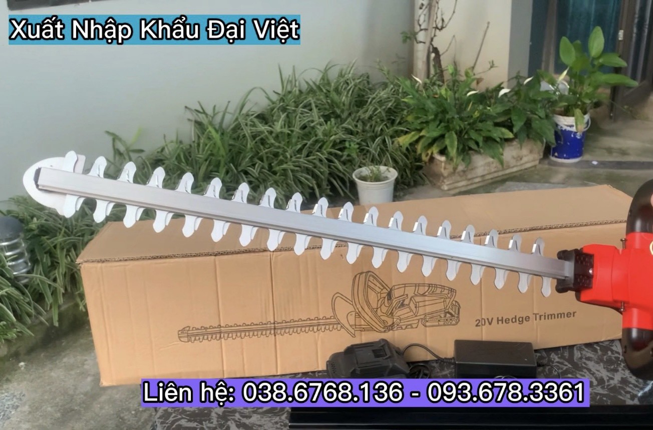 Máy Tỉa Hàng Rào LAPUSEN Dùng Pin – Kéo Cắt Tỉa Cây Cảnh, Lõi Đồng 100%, CHÍNH HÃNG