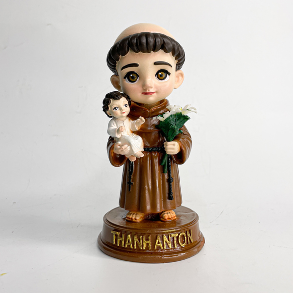 Tượng Thánh Anton chibi 15cm