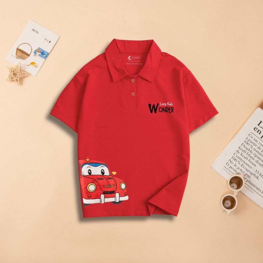 [XẢ KHO LẺ SIZE 110-160] Áo POLO cho bé in hình nhiều mẫu - Áo trẻ em từ 15-42kg - Loza Kids XPL001_thumbnail_44