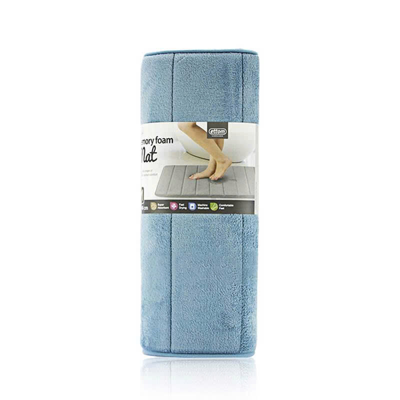 Thảm chùi chân Memory Foam, Lock&Lock, kiểu Stripe, cỡ M, 460*700*15mm-MAT511