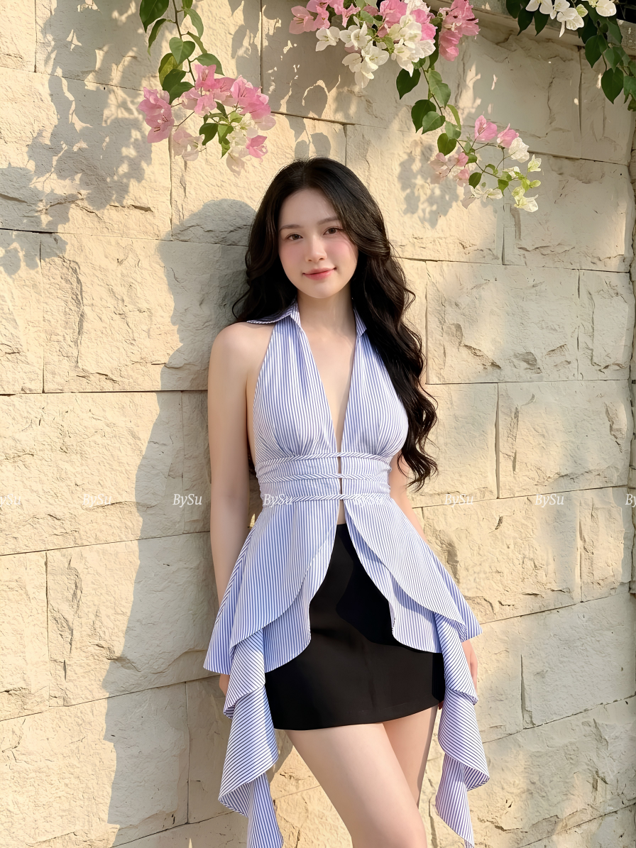 M30 - Set Áo Cổ Yếm Chân Váy Cách Điệu_thumbnail_5