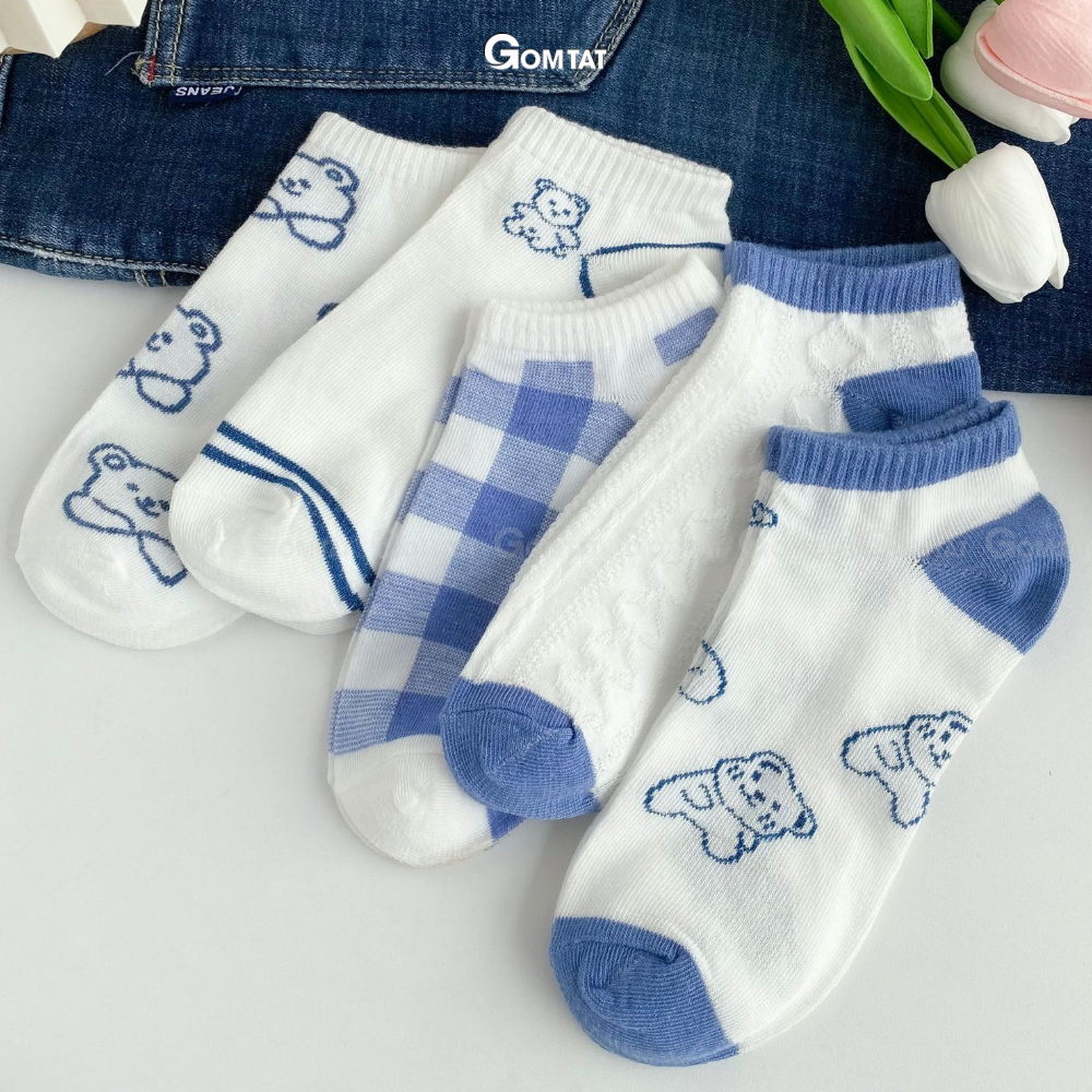 Set 5 đôi tất vớ nữ cổ ngắn UYE-CBCN_thumbnail_107