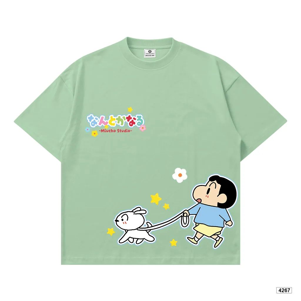 Áo thun form boxy hoạt hình Shinn Miucho 4267_thumbnail_18
