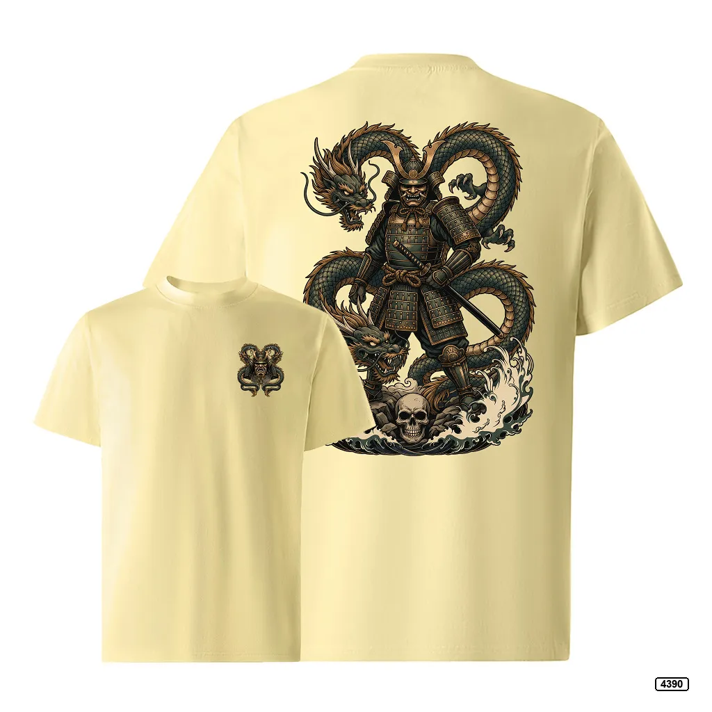 Áo thun nam samurai serpent form rộng TeePrint 4390_thumbnail_10