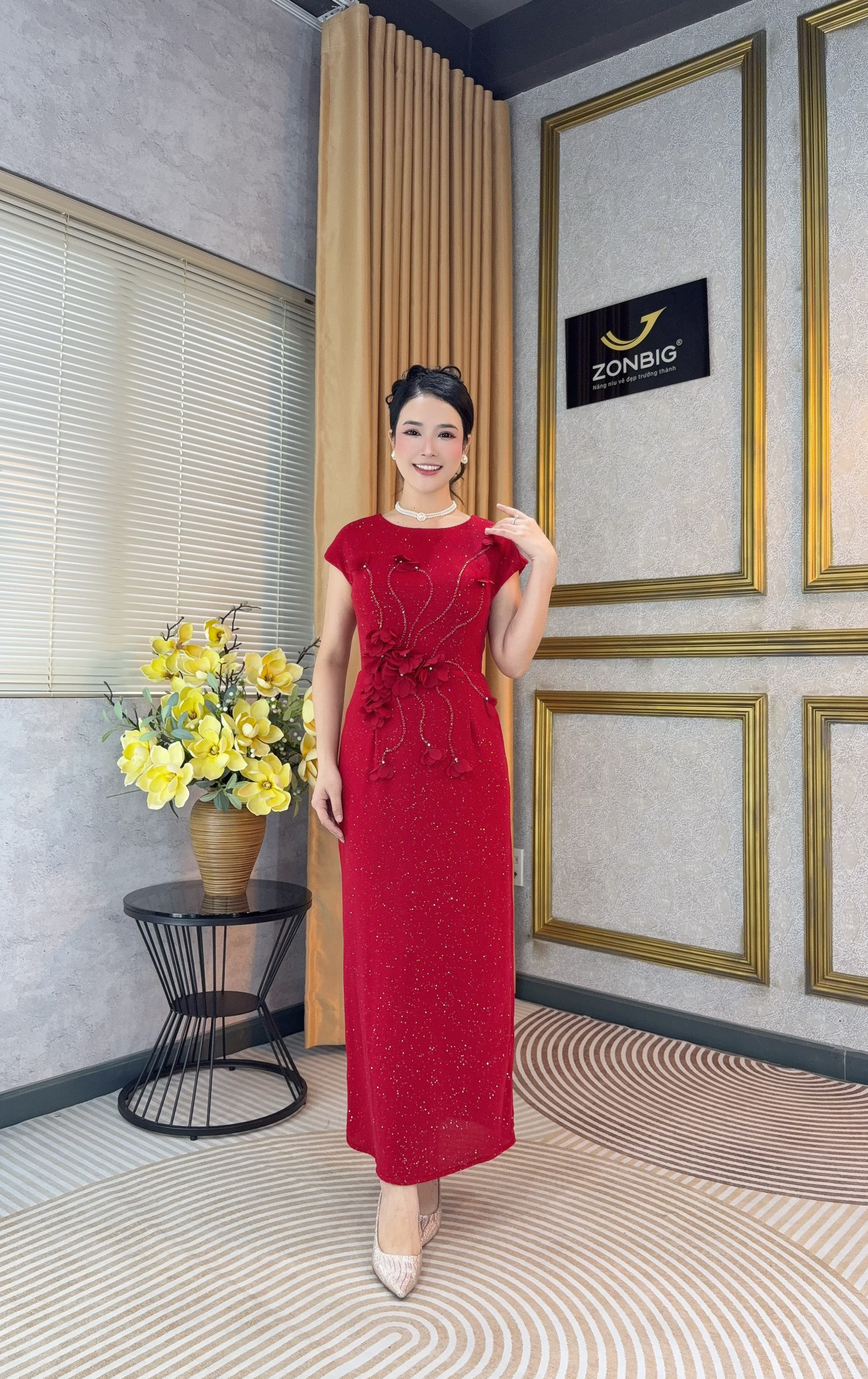 Đầm maxi - Y2207 - Thương hiệu ZONBIG