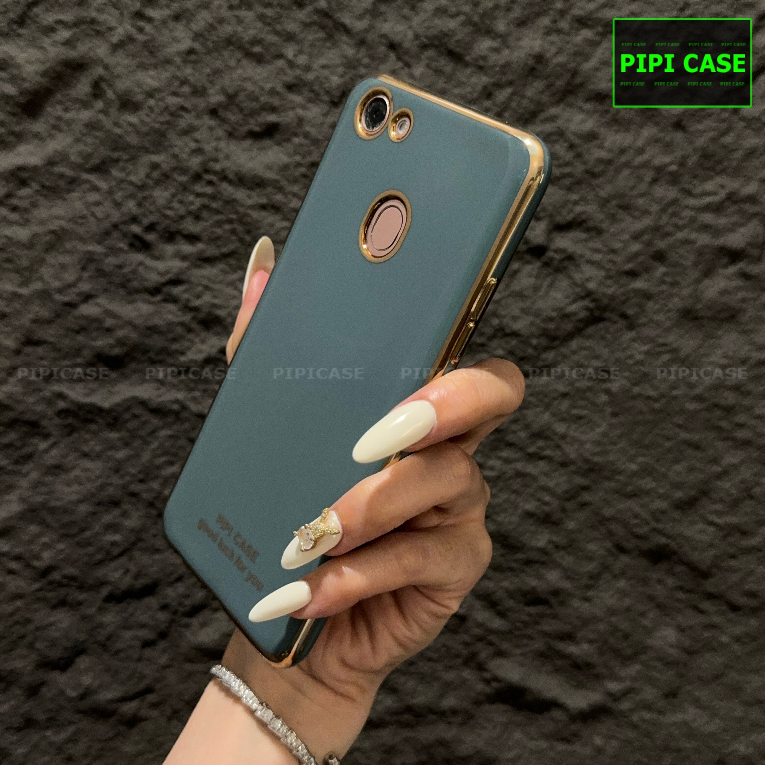 Ốp Lưng Oppo F5 - Royal - Xám