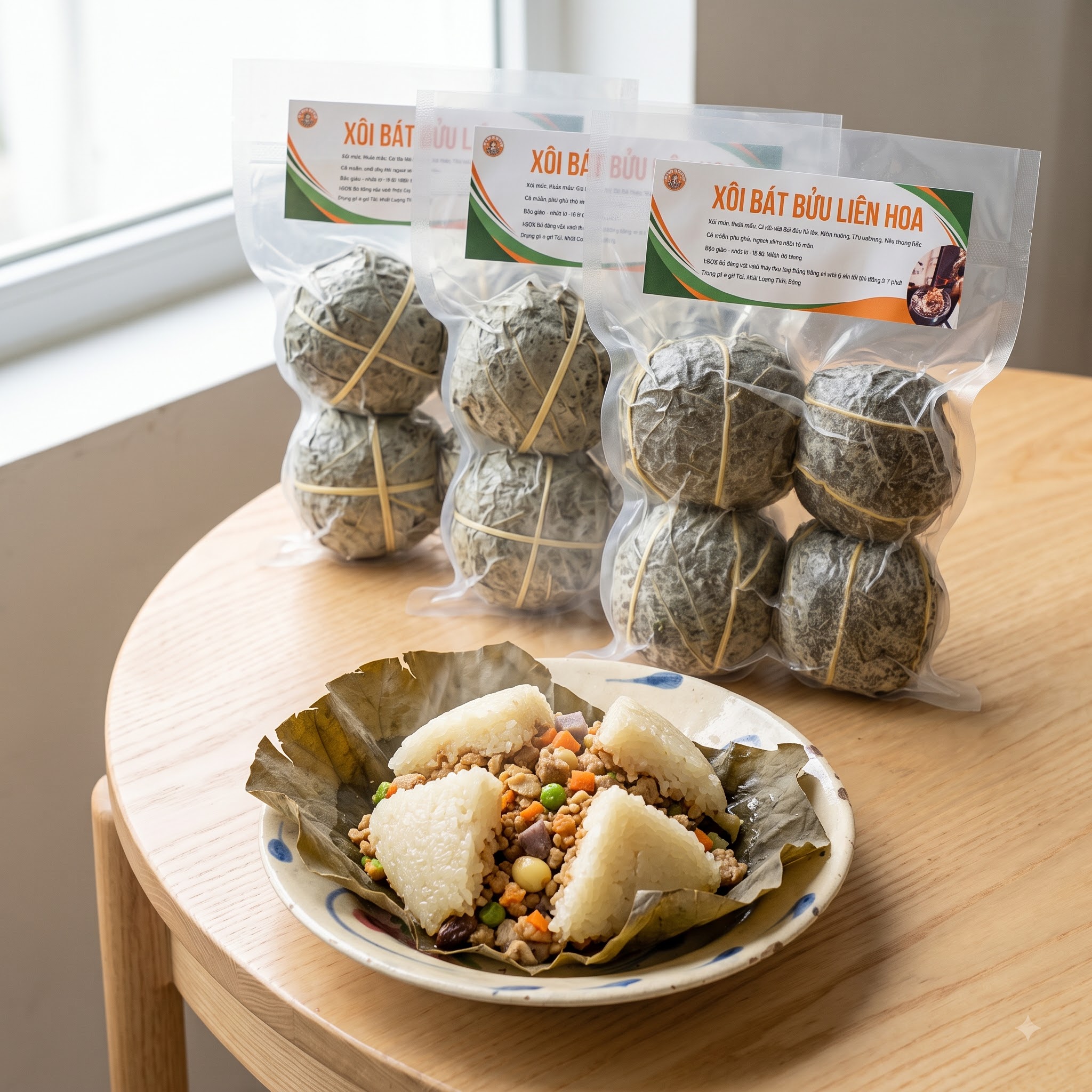 ComBo 3 Xôi Bát Bửu Liên Hoa 650g