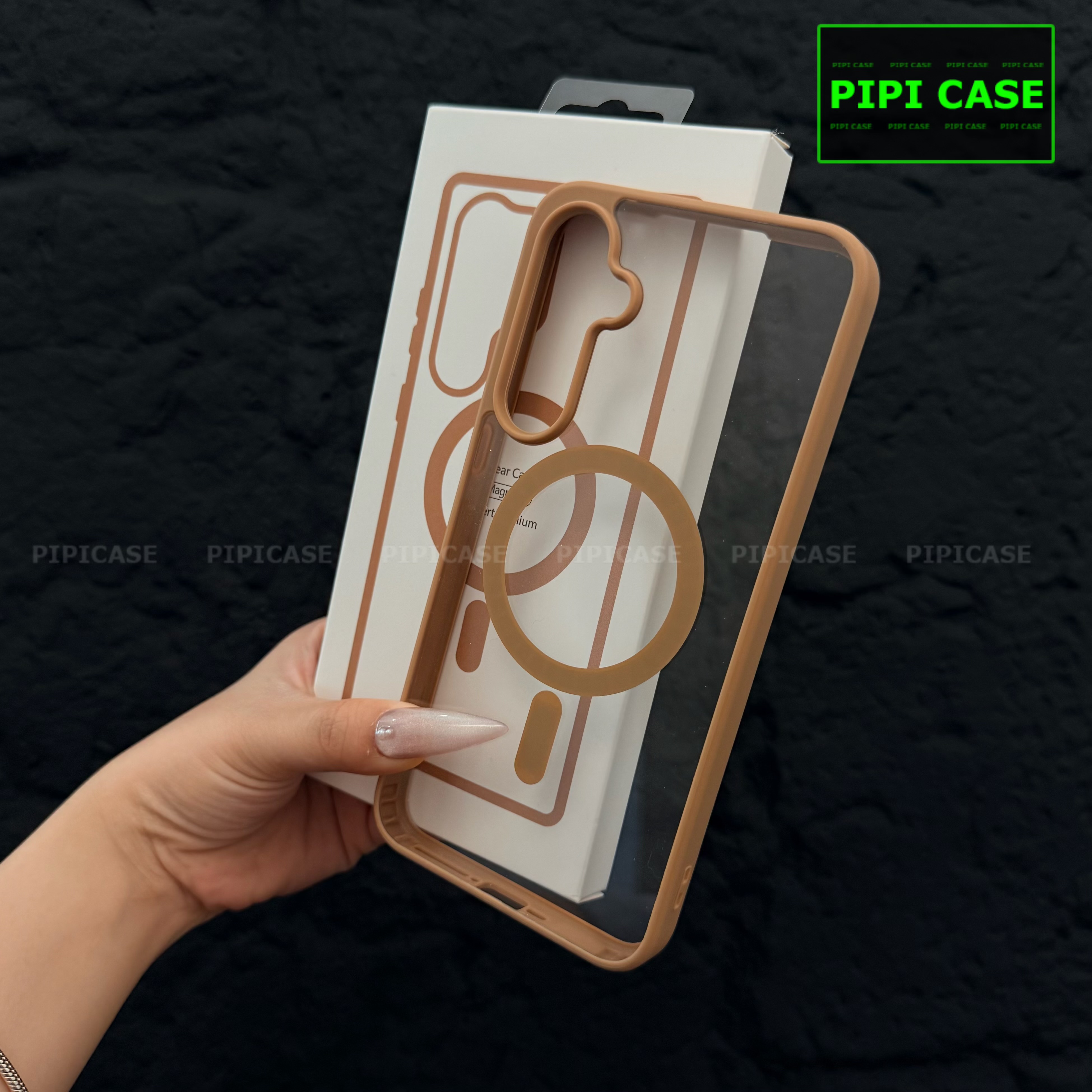 Ốp Lưng Samsung A55 - Chic - Nâu Nhạt_thumbnail_8