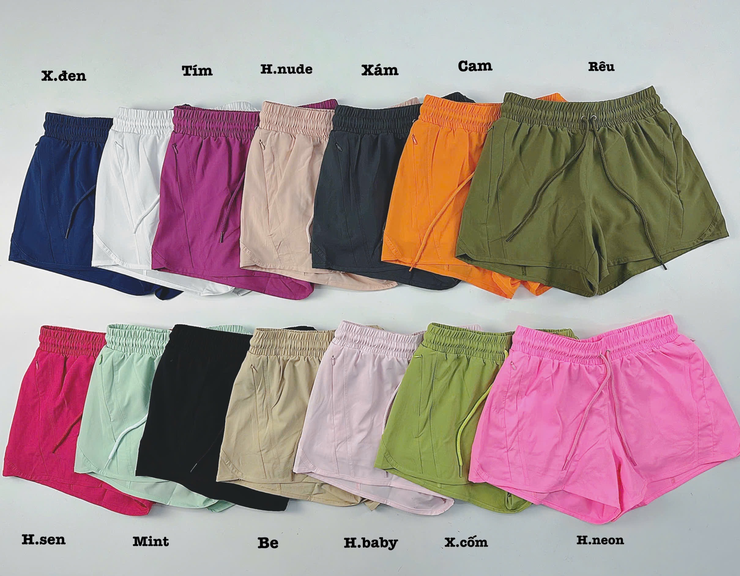 Quần Đùi Thể Thao Boxer 2 Lớp Nk Dáng Rộng Kèm Quần Bảo Hộ