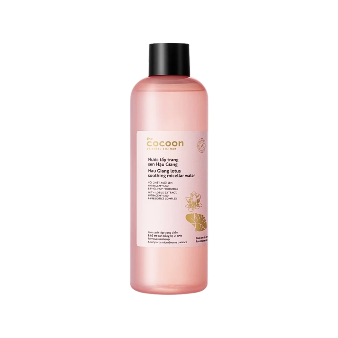 [COCOON] Nước tẩy trang Cocoon Sen Hậu Giang cho da nhạy cảm 500ml