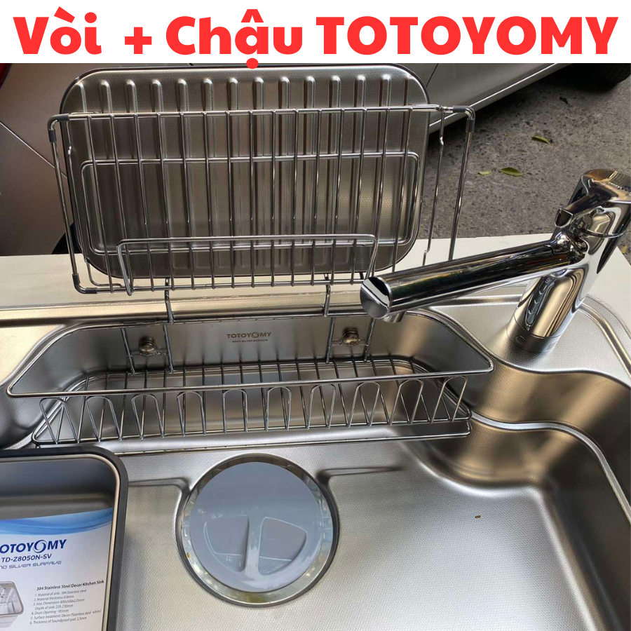 Vòi rửa chén bát nóng lạnh TOTO TKS05301J NHẬT BẢN - Mới 100% (Bảo hành 24 tháng)_thumbnail_1