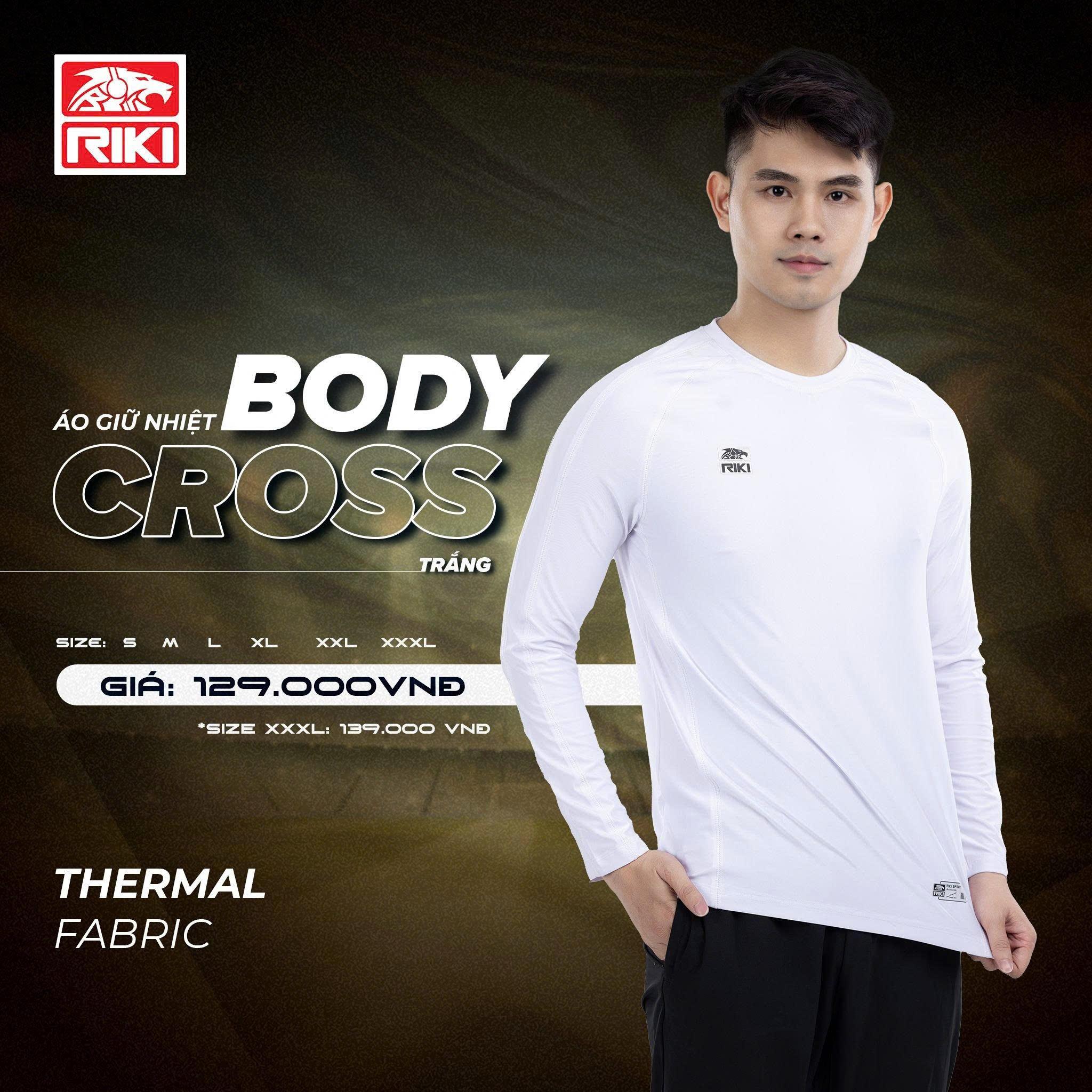 Áo Body Riki Tay Dài Áo Lót Giữ Nhiệt Chống Nắng Thun Co Giãn Thoáng Khí Thể Thao Đương Đại