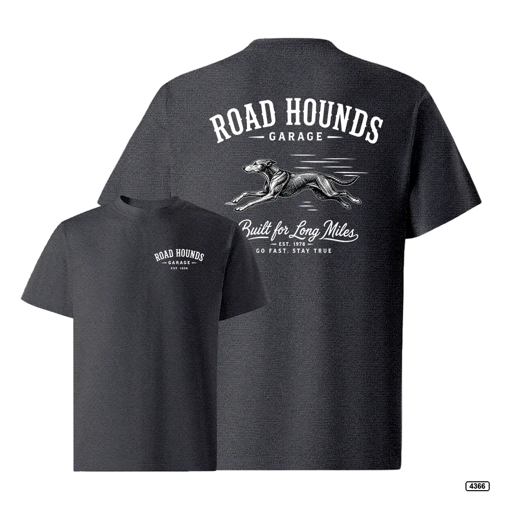 Áo thun nam form rộng Road Hounds Garage TeePrint 4366_thumbnail_1