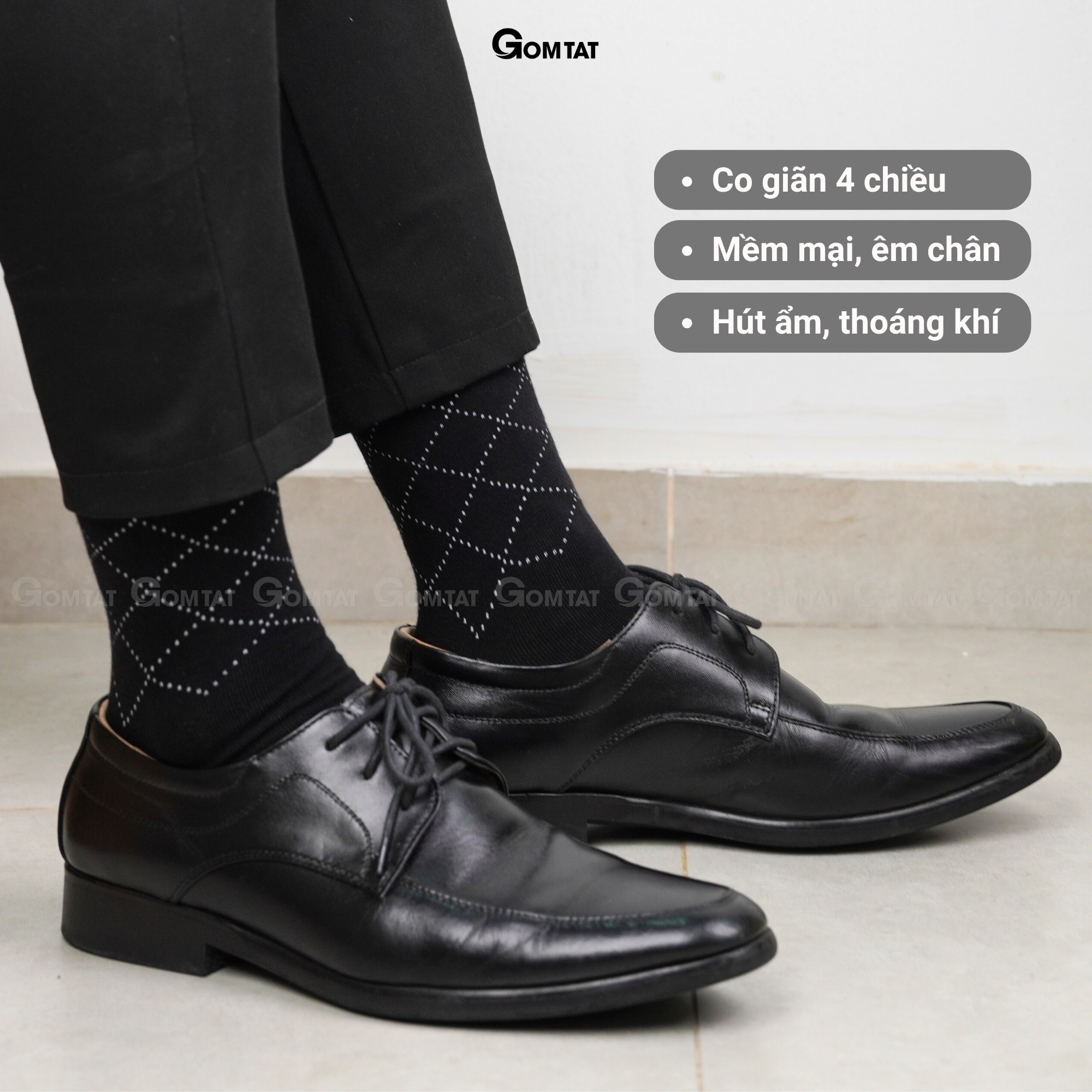 Combo tất giày tây họa tiết LUX-MIX-CB_thumbnail_22