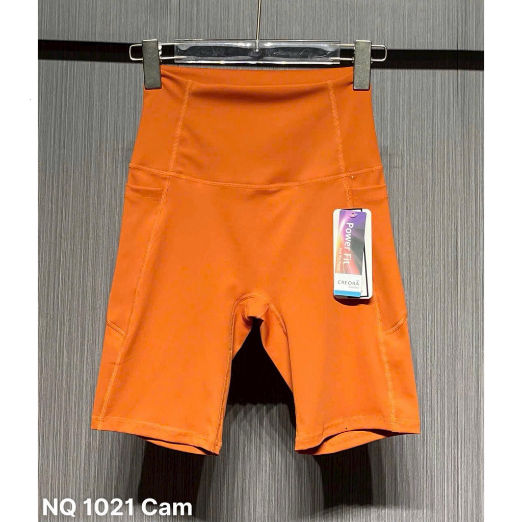 Yumii Sportswear Quần Ngố Thể Thao Tập Gym Yoga Nữ Naqi 1020 Dáng Ôm Body Vải Thun Lạnh Co Giãn Mát Thấm Hút Mồ Hôi_thumbnail_1