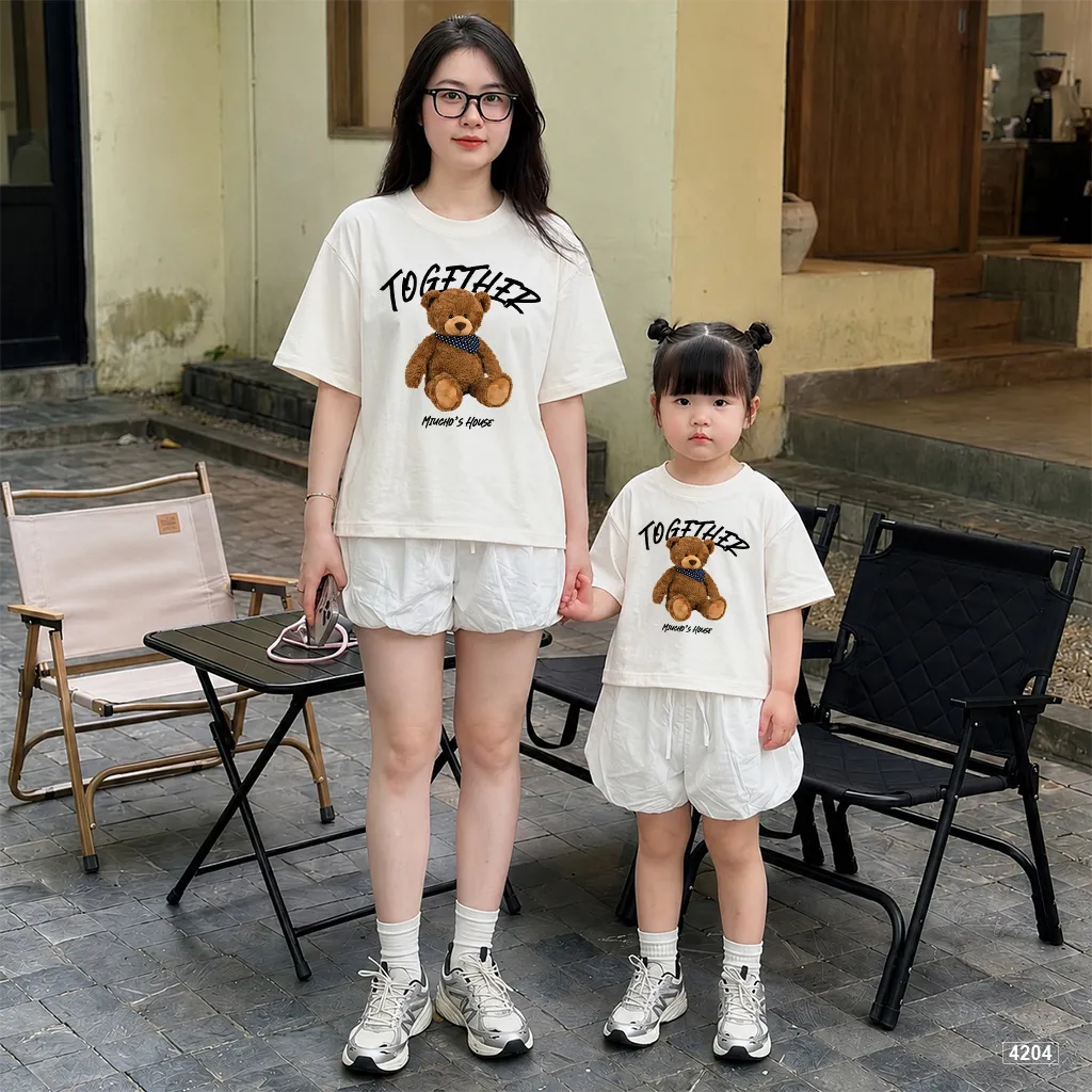 Áo thun mẹ và bé Teddy Together Kado 4204_thumbnail_3