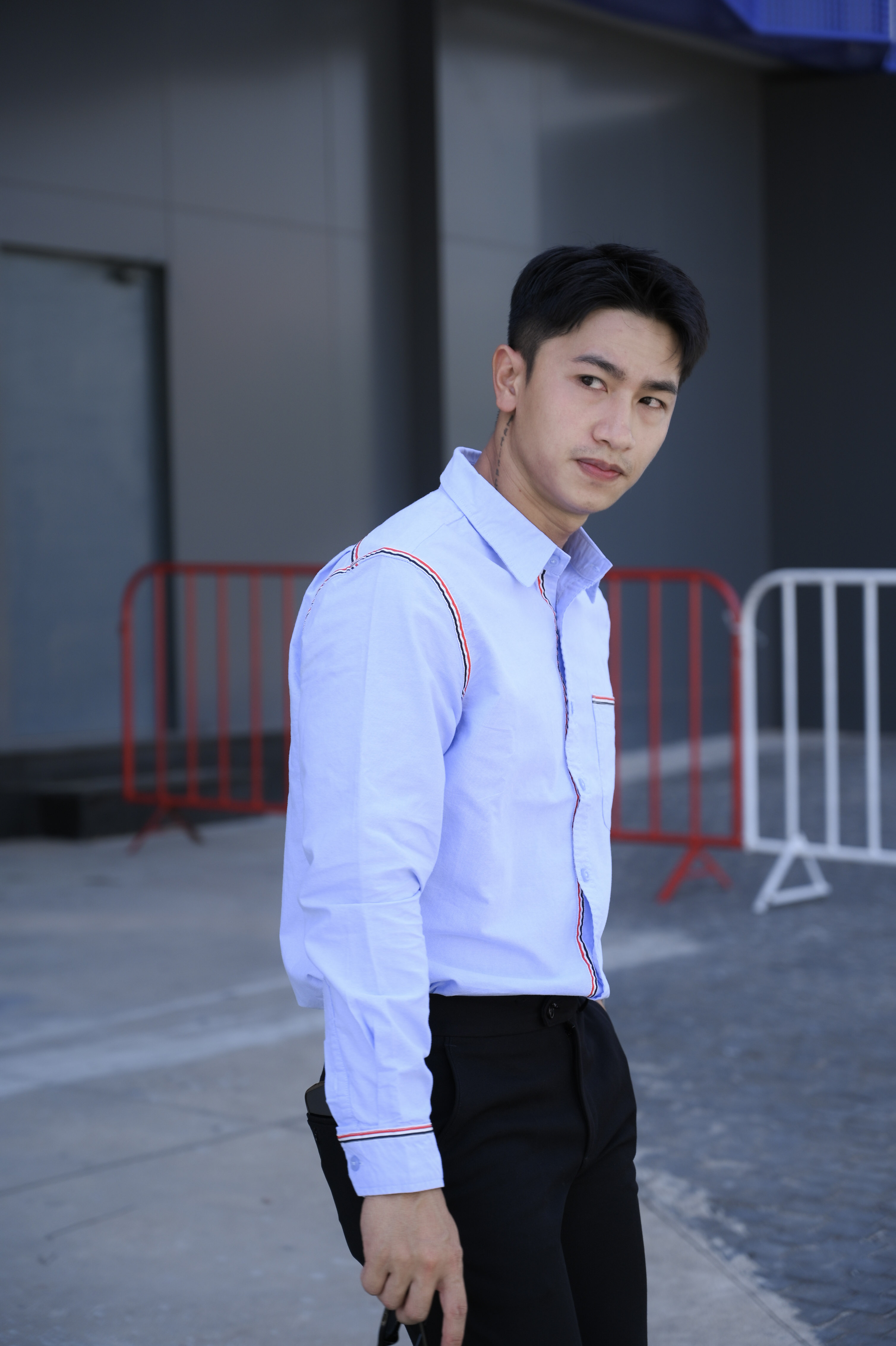 SA71 - Áo sơ mi nam dài tay phong cách Nhật, dáng rộng, cotton 100%, 3 màu Xanh Hoàng Gia, Xanh Nhạt, Trắng_thumbnail_10
