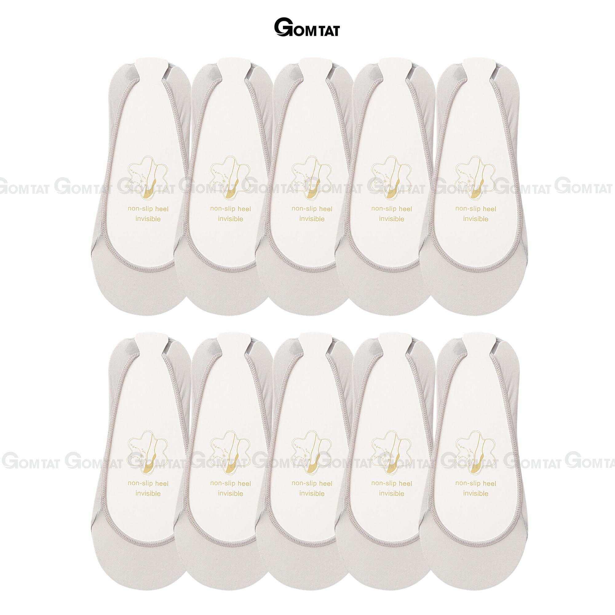 Combo tất nữ lười đi giày cao gót GOMTAT, có đệm silicon chống tuột gót - CAOGOT-SUX-19218_thumbnail_13