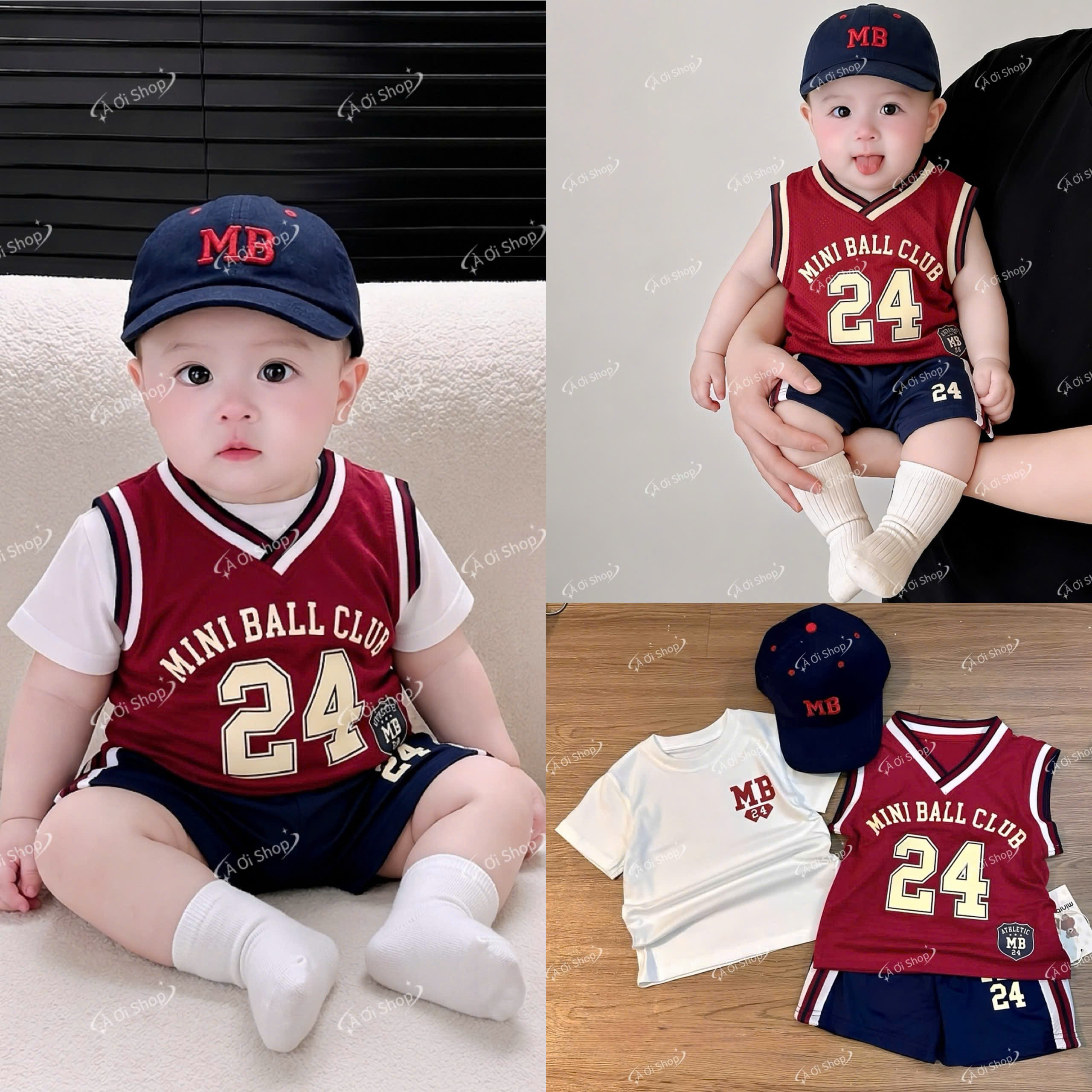 D93 SET 3 CT CỘC MINI BALL CLUB SỐ 24 KÈM MŨ- A111.120