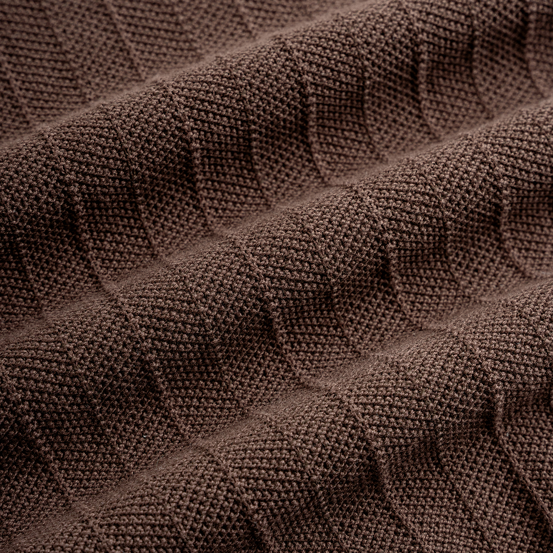 Polo Dệt Kim Herringbone Phối Viền Cổ_thumbnail_14