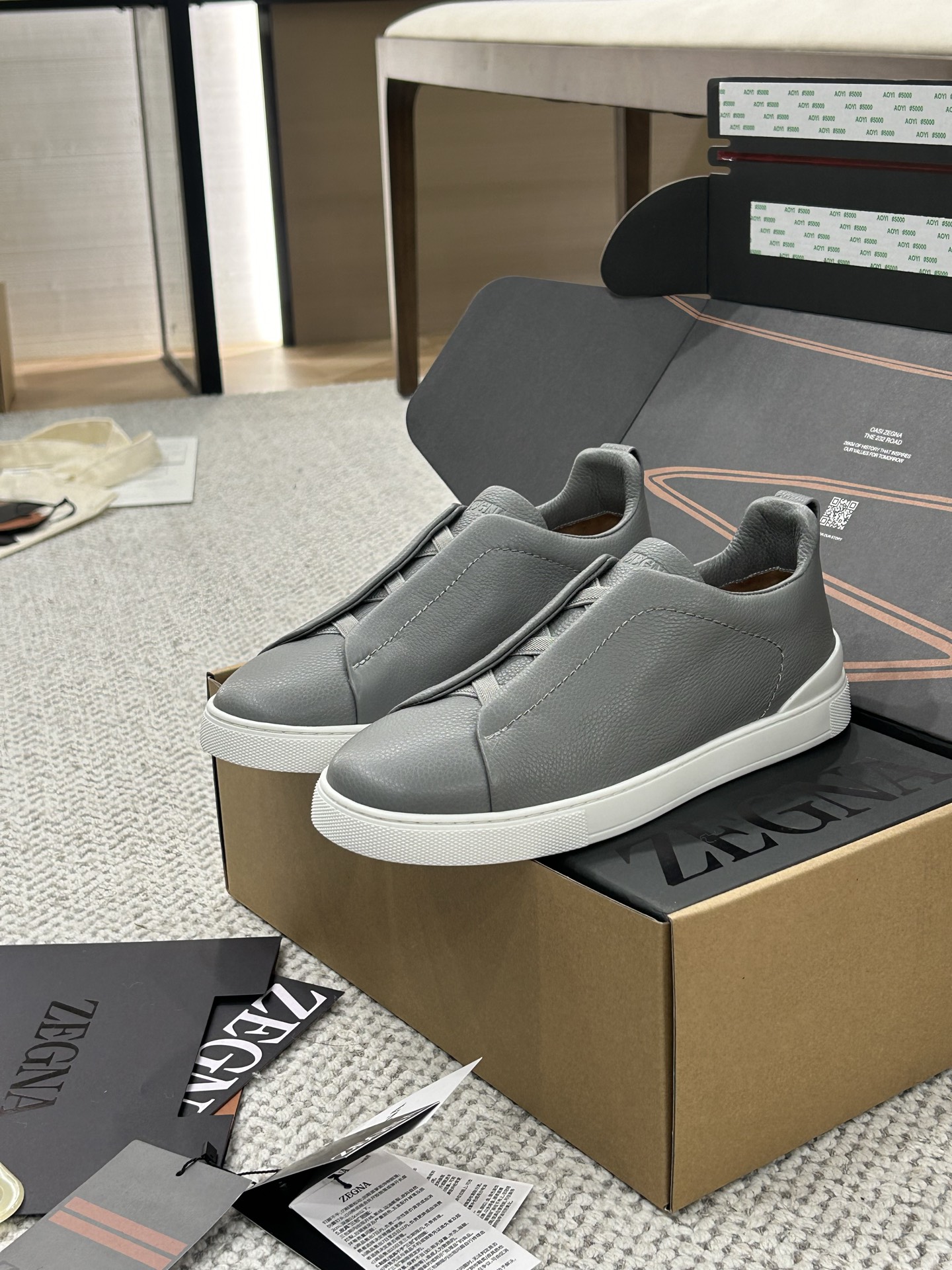 Giày Slipon Zegna