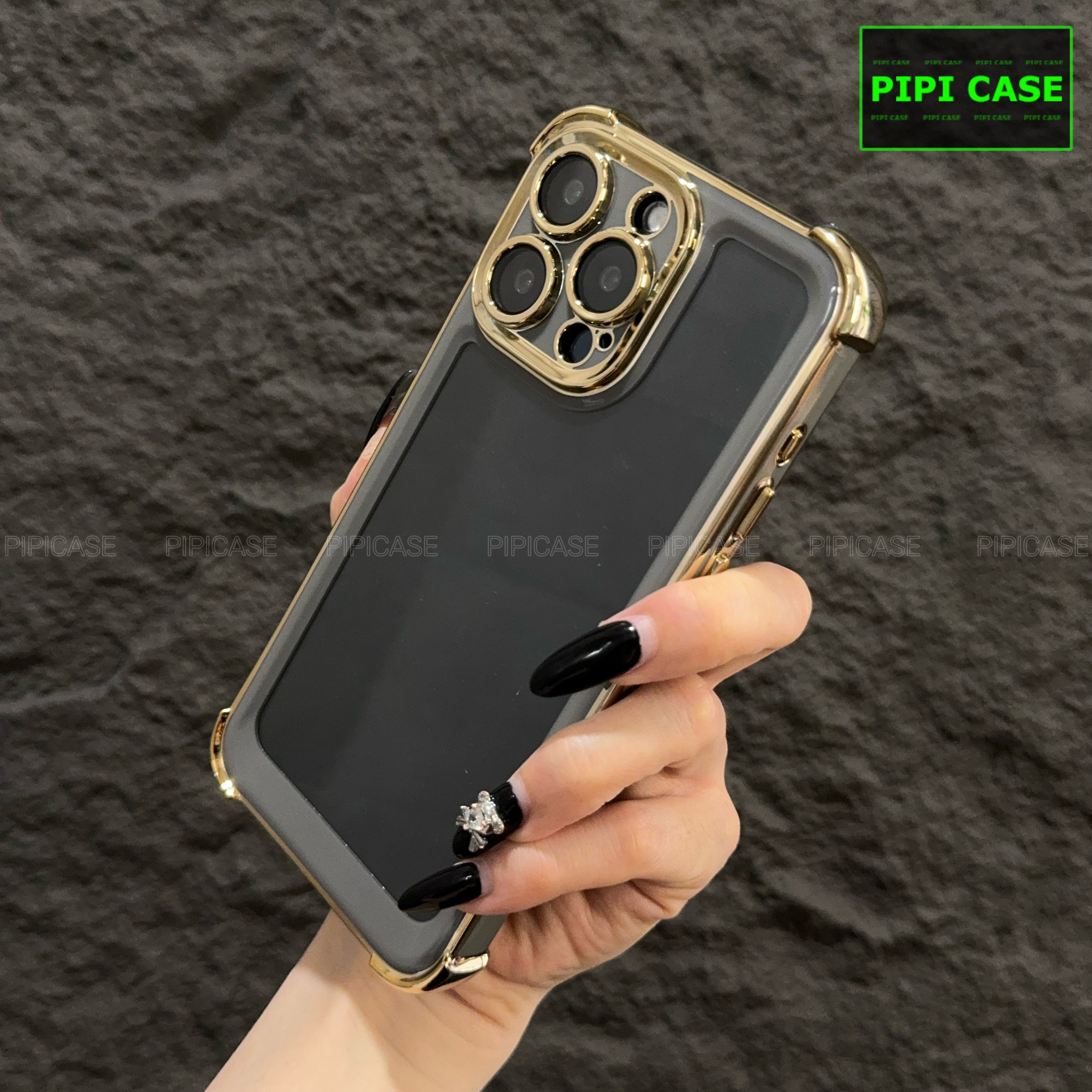 Ốp Lưng iPhone 13 Pro Max - Timo - Xám_thumbnail_3