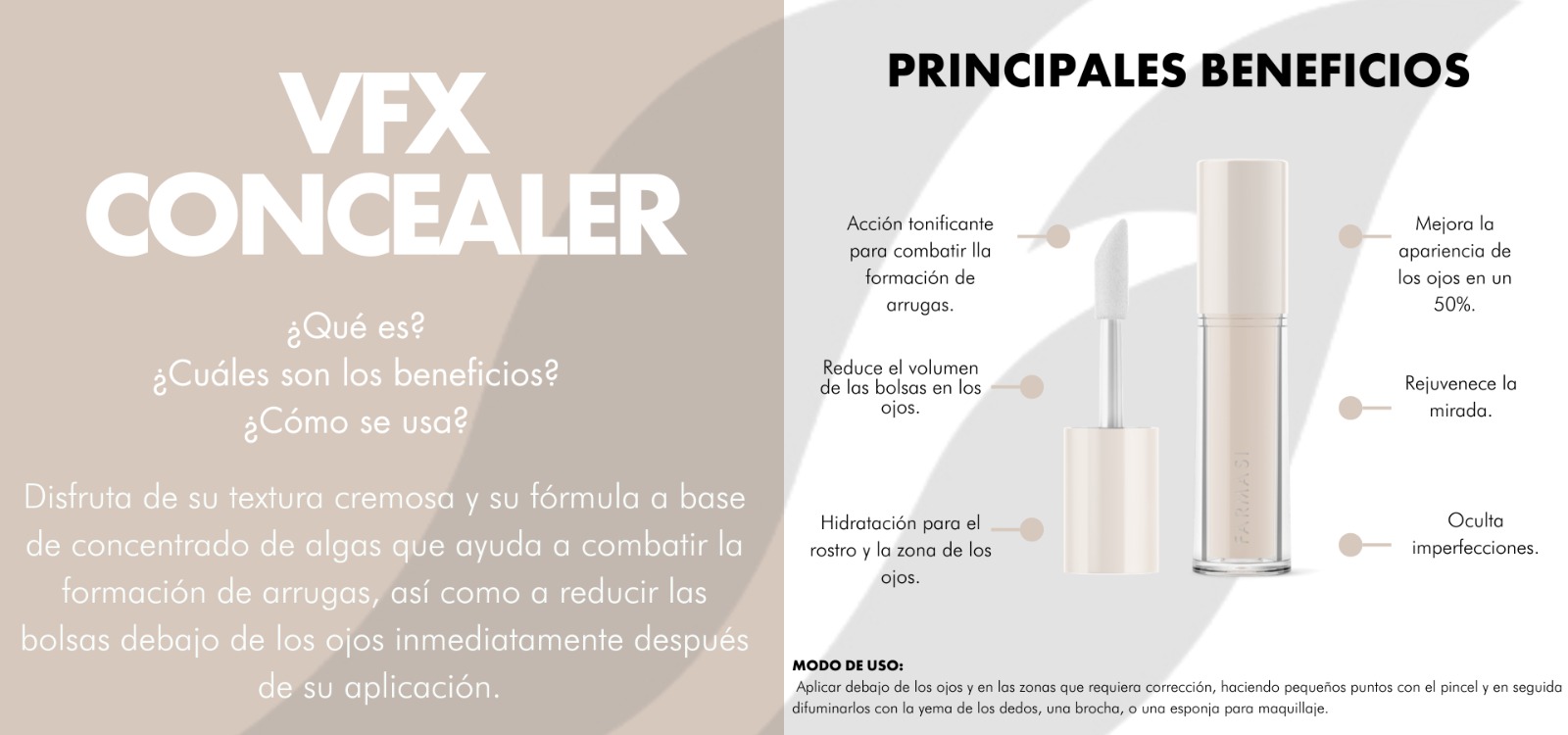 VFX PRO Corrector de Maquillaje N01