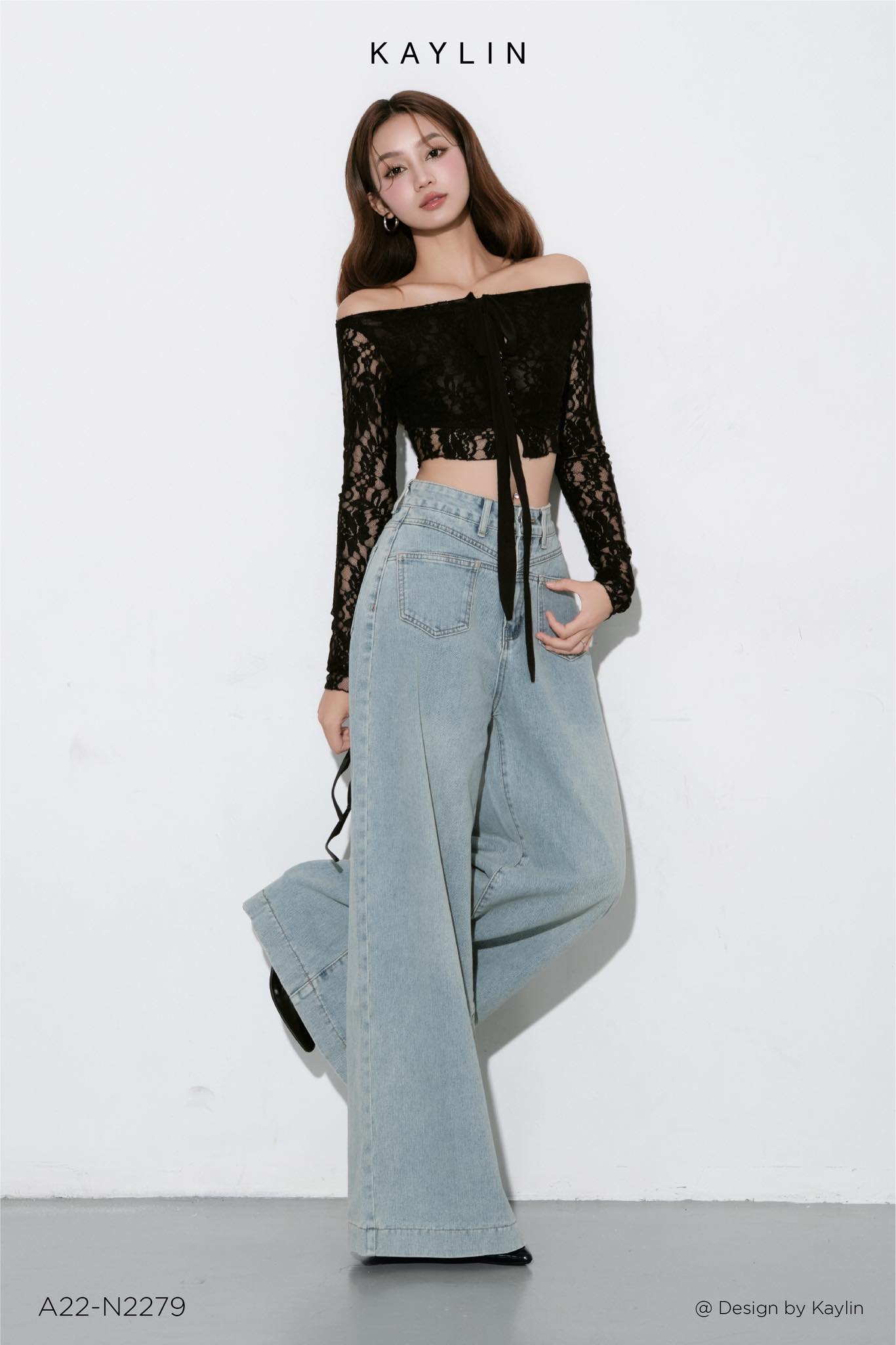 Áo Kiểu Ren KAYLIN Rina Top