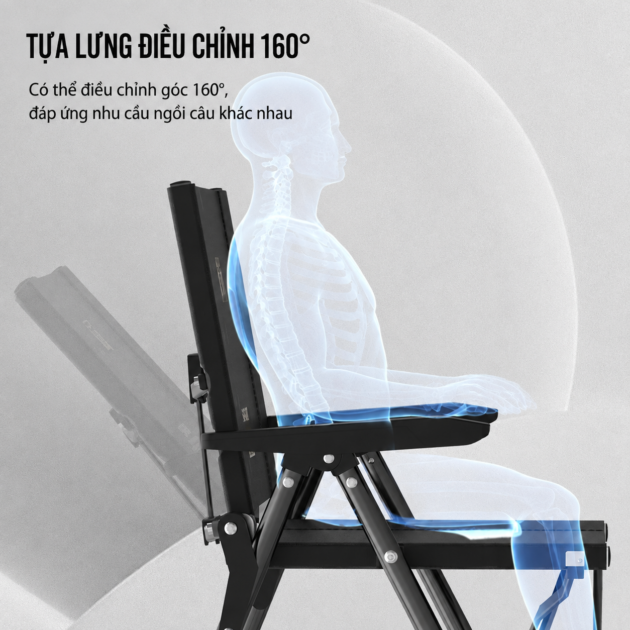 Ghế Câu Cá Lưng Thấp Quanjulong Safari Gọn Nhẹ – Khung Thép Chắc Chắn, Ngồi Êm Không Mỏi_thumbnail_9