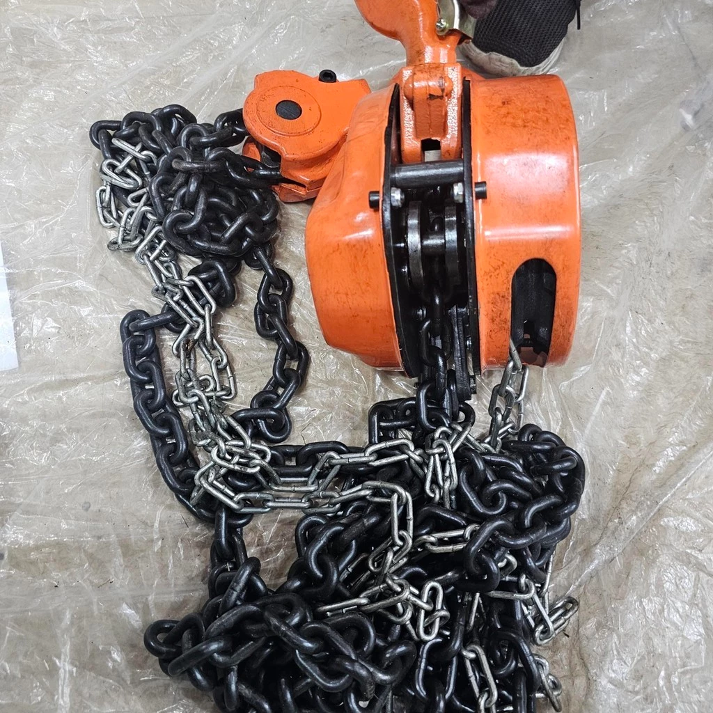 Palang xích, Pa lăng xích công nghiệp 2 tấn - Phanh đôi Double-Pawl an toàn, dây xích đôi  bền bỉ