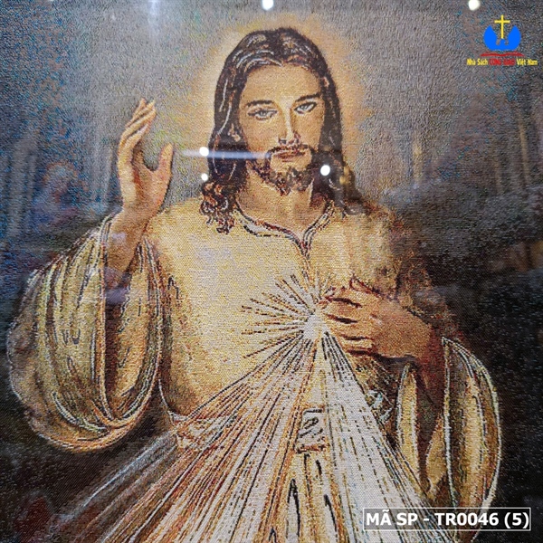 Tranh dệt Chúa thương xót 60x80cm_thumbnail_1