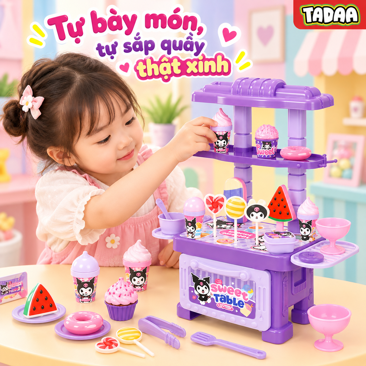 Bộ quầy tráng miệng Koromi – Tiệm Bánh Của Bé_thumbnail_3