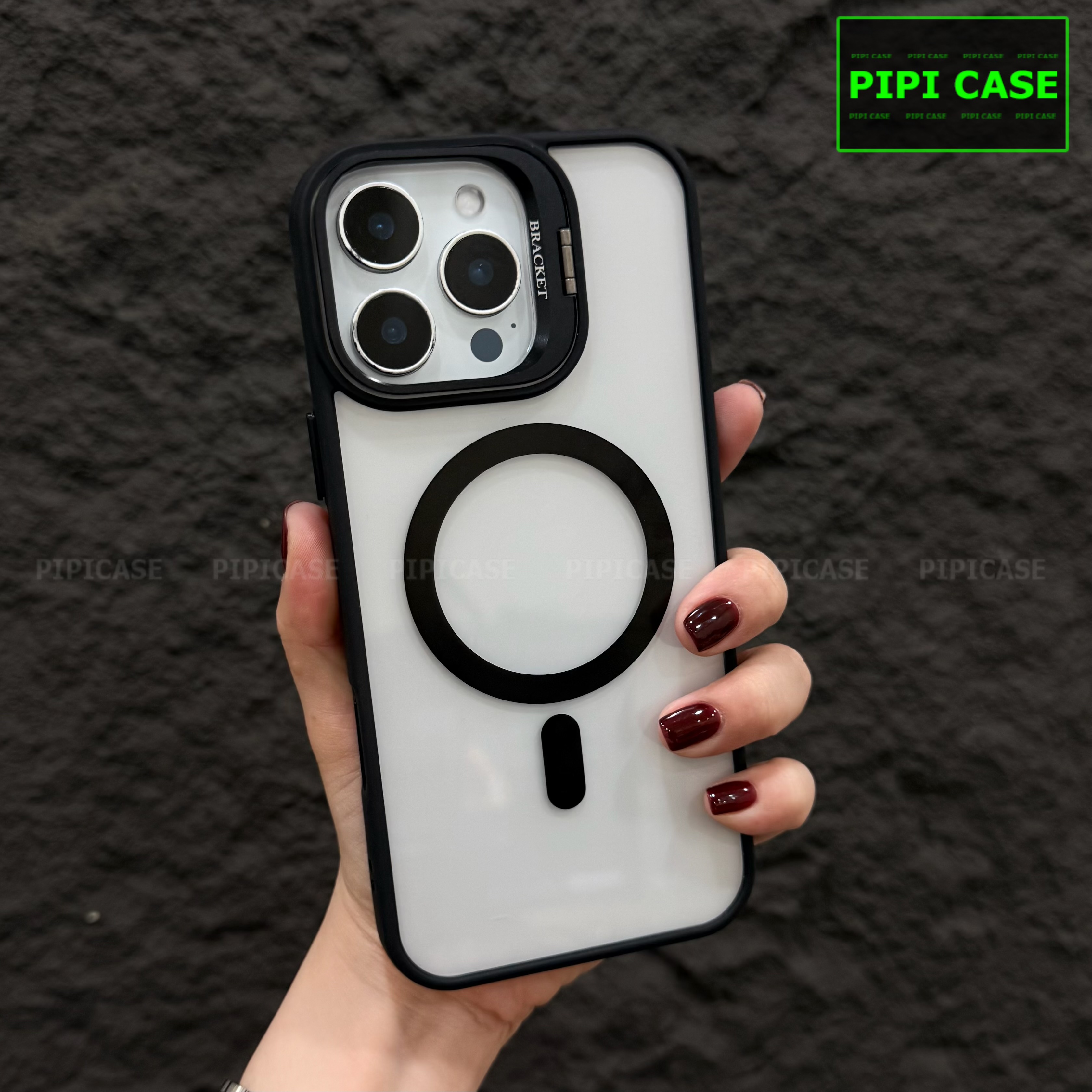 Ốp Lưng iPhone 14 Pro Max - Dansi - Đen_thumbnail_1
