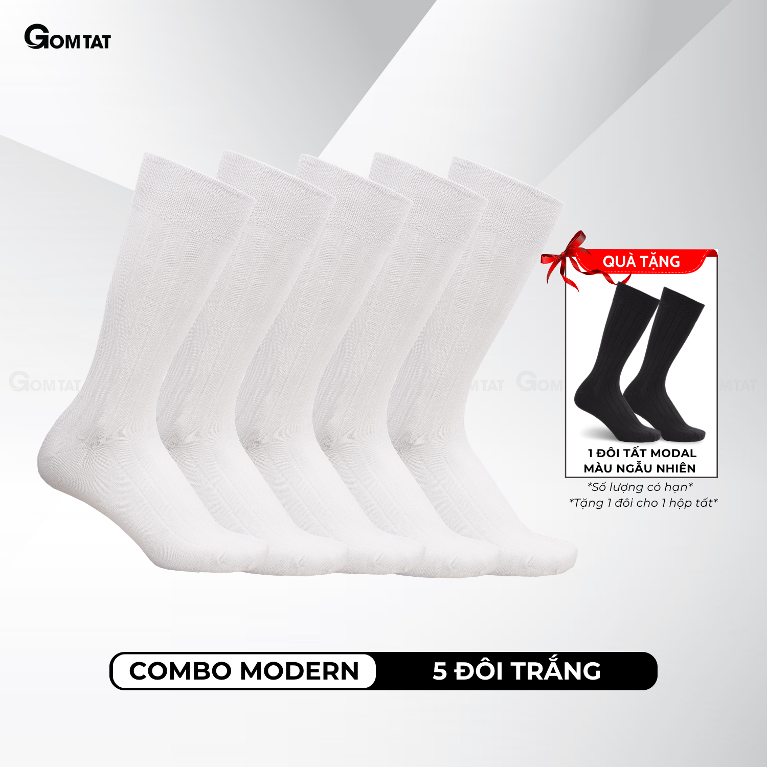 [MODAL PREMIUM] Hộp 5 đôi tất nam đi giày tây GOMTAT, chất liệu sợi Modal gỗ sồi cao cấp kháng khuẩn - STA-5012_thumbnail_16