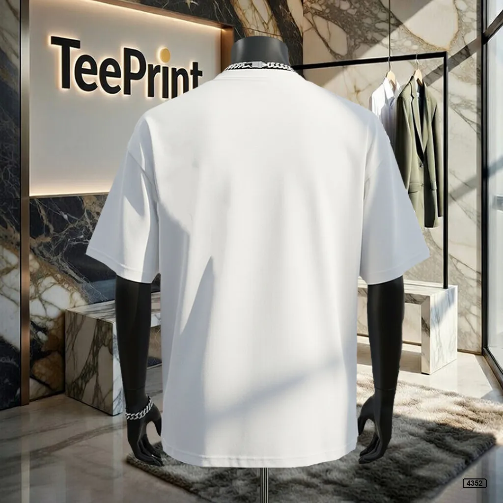 Áo thun nam form rộng Dream Script TeePrint 4352_thumbnail_3