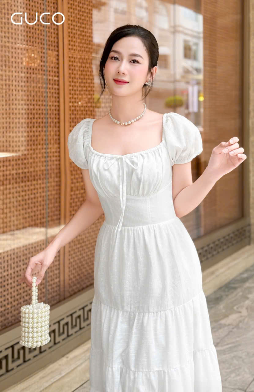 ĐẦM XÒE MAXI TRỄ VAI - TRẮNG_thumbnail_2