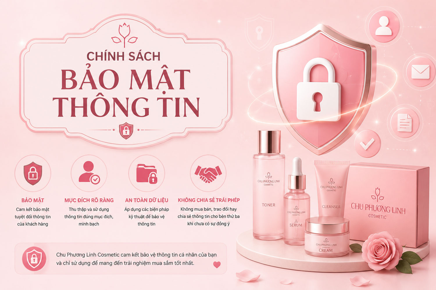 CHÍNH SÁCH BẢO MẬT THÔNG TIN