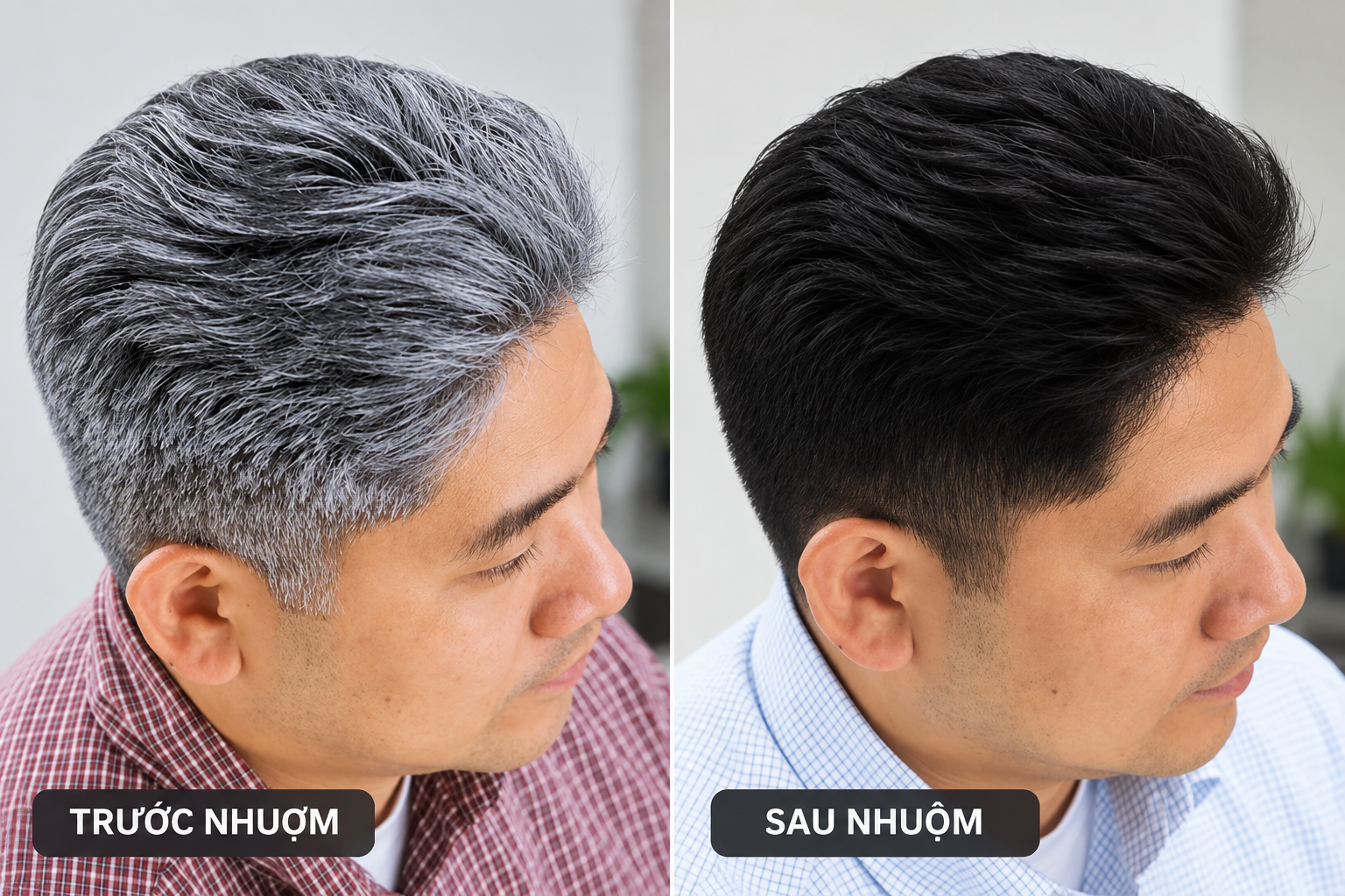 Tóc bạc làm sao để che? Những cách đơn giản và tự nhiên hơn