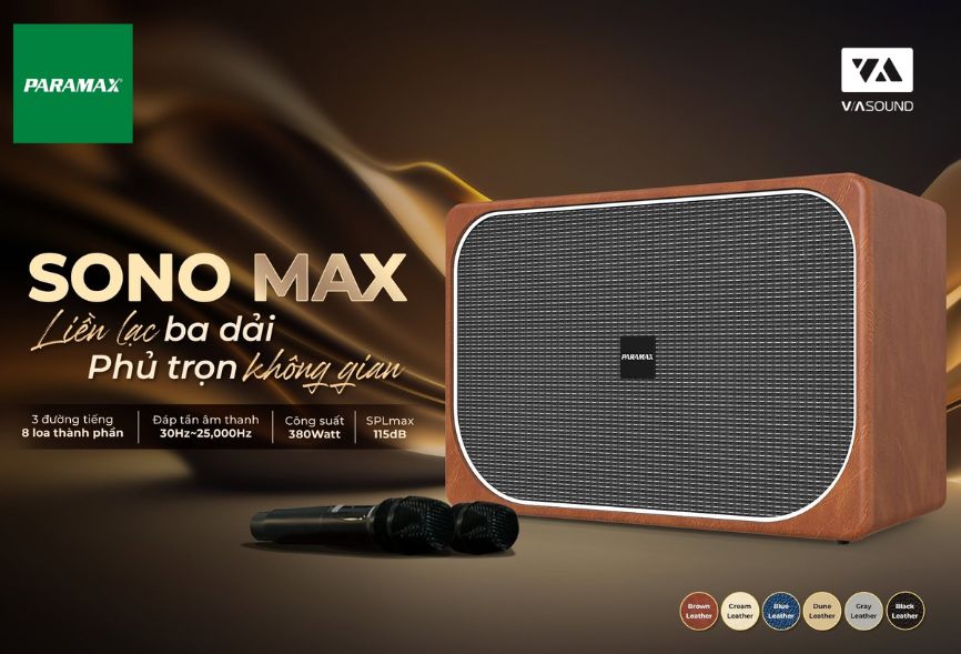 Loa Karaoke Xách Tay PARAMAX SONO MAX_thumbnail_7