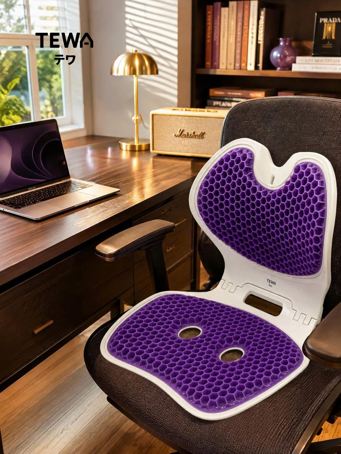 GHẾ CÔNG THÁI HỌC ĐỆM MASSAGE GẤP GỌN TEWA