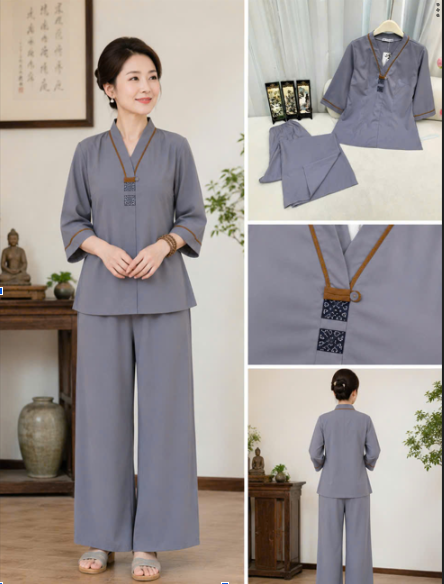 PP01 - Bộ pháp phục họa tiết khâu tay