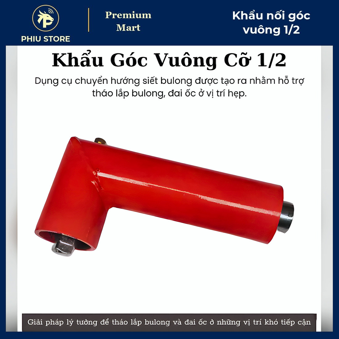 Khẩu nối góc vuông, đầu chuyển góc 90 độ, đầu nối máy siết bu lông, khẩu 1/2 inch, thép 304, PHIU STORE_thumbnail_7
