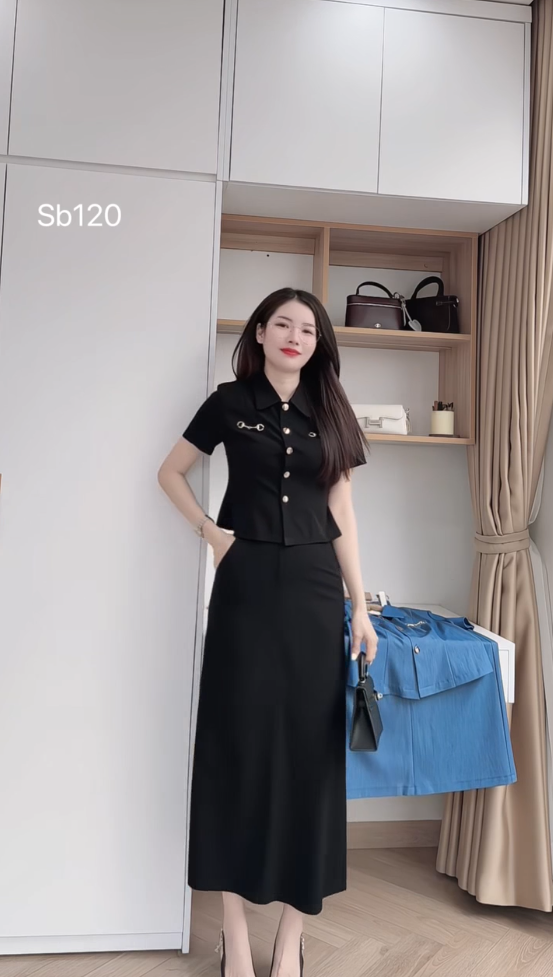 Set áo denim giả bò 1353_thumbnail_2