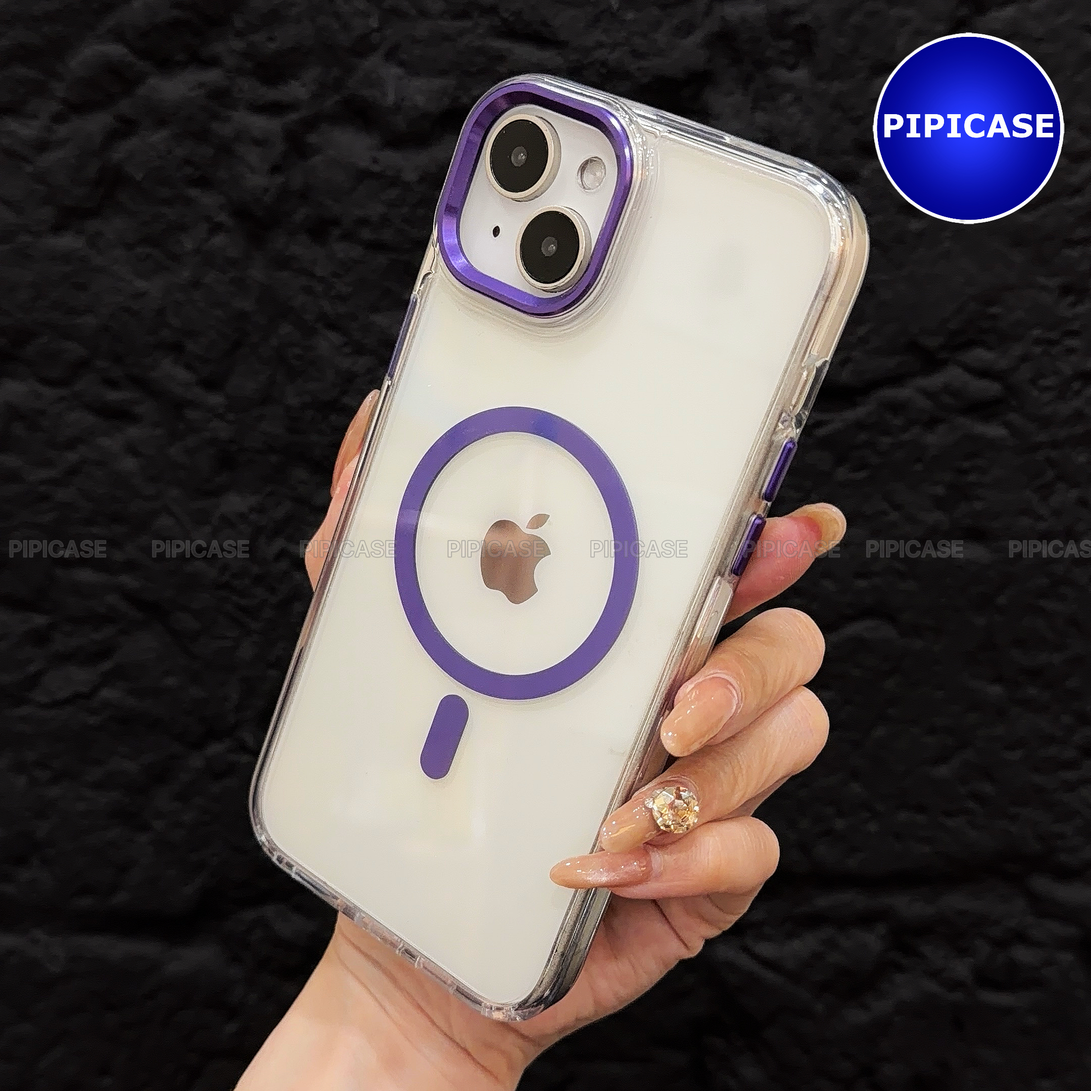 Ốp Lưng iPhone 15 Plus - Eco - Tím