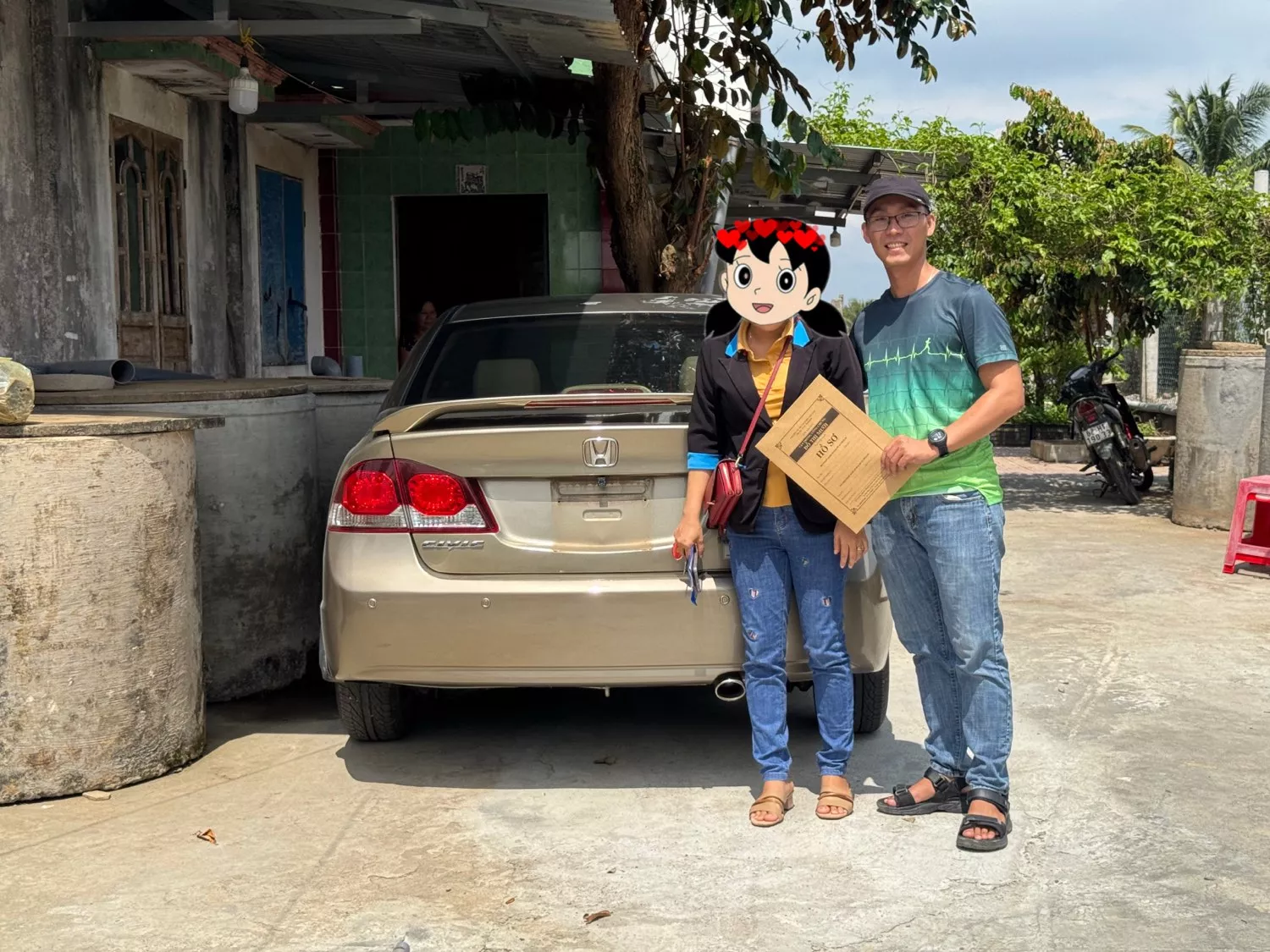 Khách ký uỷ quyền và nhận đủ tiền khi bán Honda Civic
